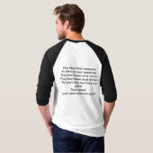 Wand-Shirt T-Shirt (Schwarz voll)