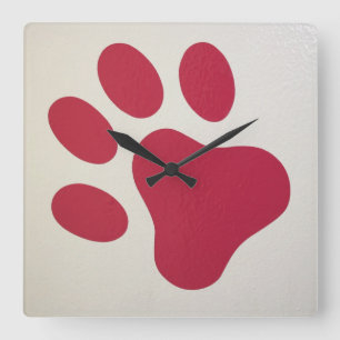 Wand-Uhr Quadratische Wanduhr