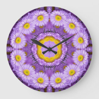 Wand-Uhren des Blumen-Dekor-51 u. Zahlwahlen Große Wanduhr
