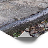 Wand und Tür Poster (Ecke)