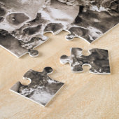 Wand voller Schädel und Knochen in der Knochenkape Puzzle (Seite)