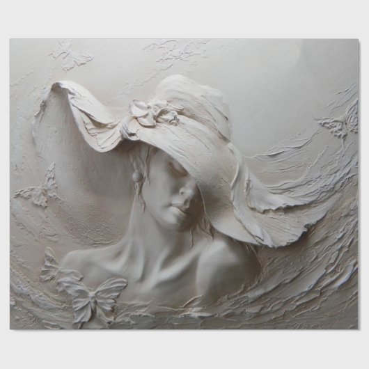 Wand-Wandmalerei 3d Illusion 3d,Hintergrund,Kunst, Geschenkpapier (Flach)