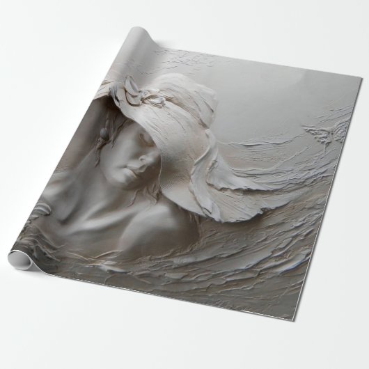 Wand-Wandmalerei 3d Illusion 3d,Hintergrund,Kunst, Geschenkpapier (Ungerollt)