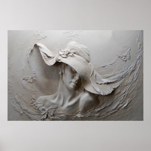 Wand-Wandmalerei 3d Illusion 3d,Hintergrund,Kunst, Poster (Vorne)