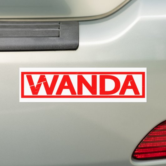 Wanda Briefmarke Autoaufkleber (Auf Auto)