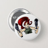 Wanda der tireur button (Vorne & Hinten)