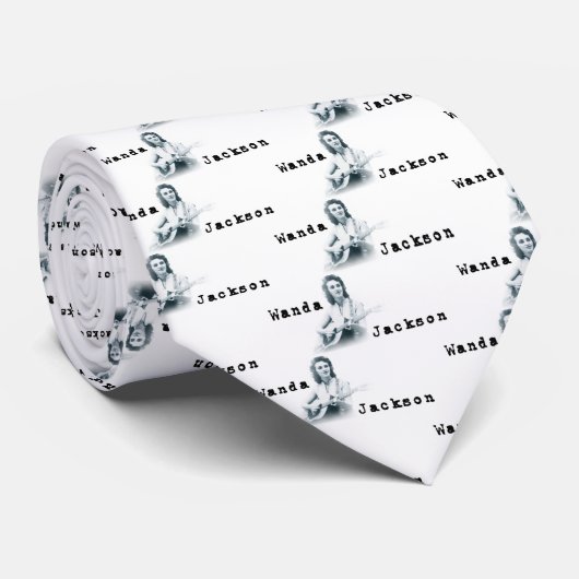 Wanda Jackson Hals-Krawatte Krawatte (Gerollt)