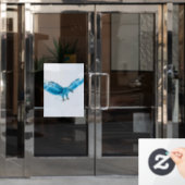 Wandaufkleber Fensteraufkleber (Büro Tür)