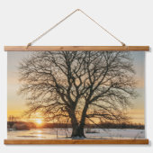 Wandband aus Holzrahmen Wandteppich Mit Holzrahmen (Vorne)