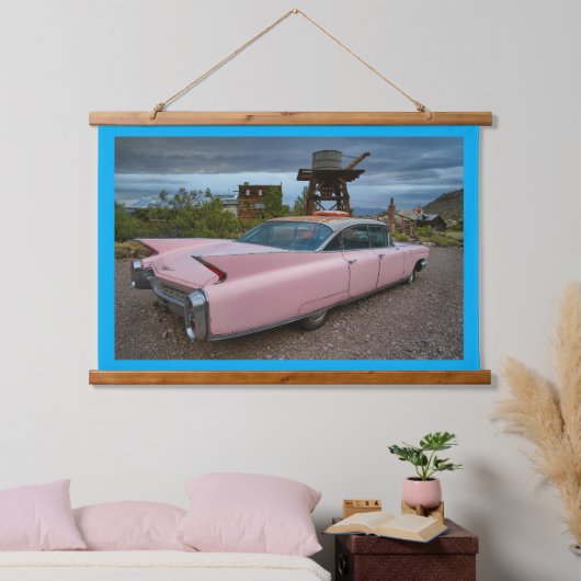 Wandband aus Holzrahmen Wandteppich Mit Holzrahmen (Schlafzimmer)