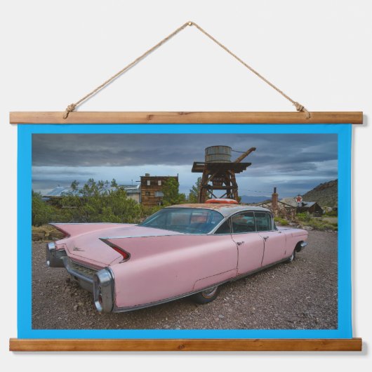 Wandband aus Holzrahmen Wandteppich Mit Holzrahmen (Vorne)