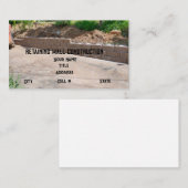 Wandbauweise Visitenkarte (Vorne/Hinten)