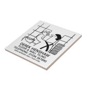 Wandbefestigung Fliese (Seite)