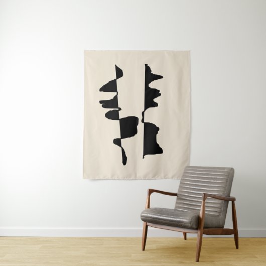 Wandbehang "Abstrakt Doppelseitig" Wandteppich (Beispiel)