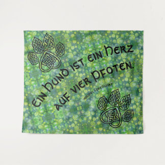 Wandbehang Celtic mit Spruch Wandteppich