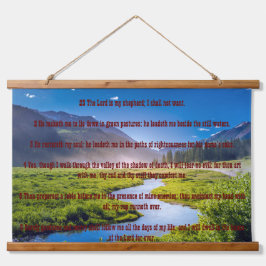 Wandbehängung Wandteppich Mit Holzrahmen