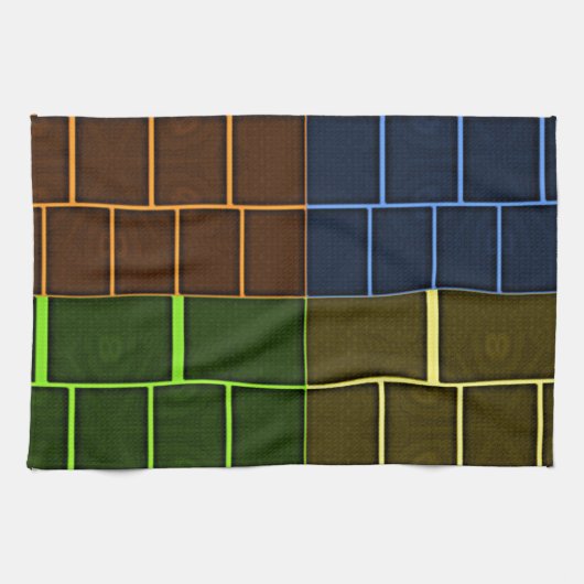 Wandbild Leinwand Handtuch (Horizontal)