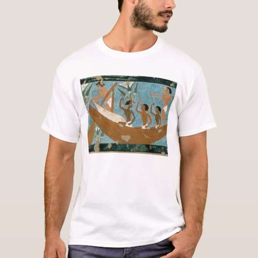 Wandbild vom Grab von Ipuy, Thebes, depic T-Shirt (Vorderseite)