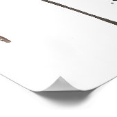 Wandbilddruck "Meereskreatur" 'Stachelrochen' Poster (Ecke)