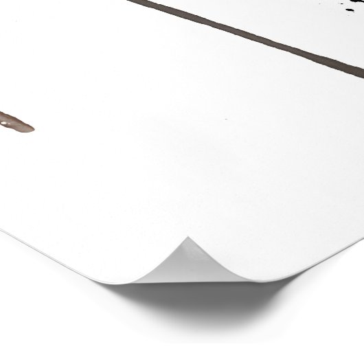 Wandbilddruck "Stachelrochen" Meereskreatur Poster (Ecke)