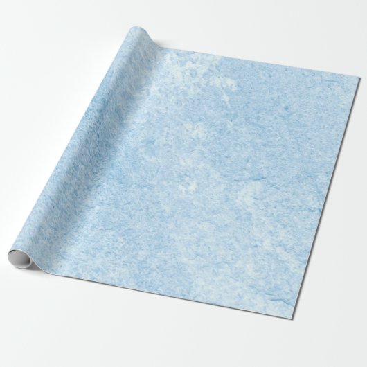 Wandblaue Designstruktur Vintag Geschenkpapier (Ungerollt)
