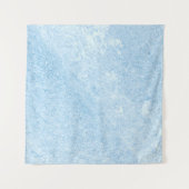 Wandblaue Designstruktur Vintag Wandteppich (Vorderseite)