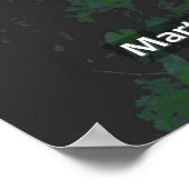 Wandblumen Poster (Ecke)