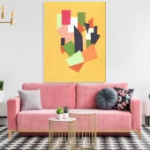 Wanddekor "Life" Leinwanddruck (Insitu (Wohnzimmer))