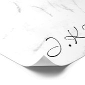 Wanddekor Poster (Ecke)