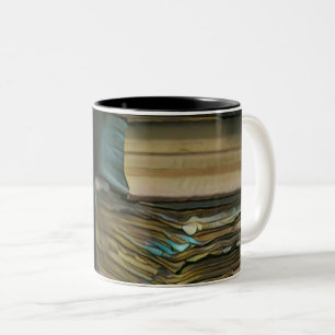 Wanddekor Zweifarbige Tasse