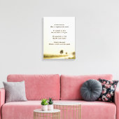 Wanddekorationsgedicht Leinwanddruck (Insitu (Wohnzimmer))