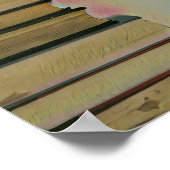 Wanddekore lesen poster (Ecke)