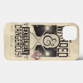 Wanded & Extrem gefährliches Gewollt Poster - Schw Case-Mate iPhone Hülle (Rückseite (Horizontal))