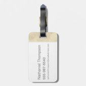 Wanded & Extrem gefährliches Gewollt Poster - Schw Gepäckanhänger (Rückseite vertikal)