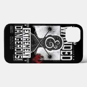 Wanded & Extrem gefährliches Gewollt Poster - weiß Case-Mate iPhone Hülle (Rückseite (Horizontal))