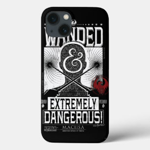 Wanded & Extrem gefährliches Gewollt Poster - weiß Case-Mate iPhone Hülle