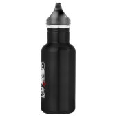 Wanded & Extrem gefährliches Gewollt Poster - weiß Edelstahlflasche (Rechts)