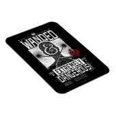 Wanded & Extrem gefährliches Gewollt Poster - weiß Magnet (Rechte Seite)