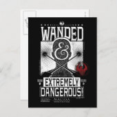 Wanded & Extrem gefährliches Gewollt Poster - weiß Postkarte (Vorne/Hinten)