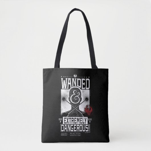 Wanded & Extrem gefährliches Gewollt Poster - weiß Tasche (Vorderseite)