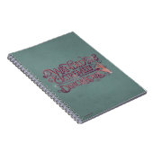 Wanded und extrem gefährliche Grafik - rosa Notizblock (Rechte Seite)