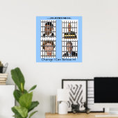 Wandel, an den ich glauben kann poster (Heimbüro)
