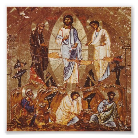 Wandel auf dem Sinai Fotodruck (Vorne)