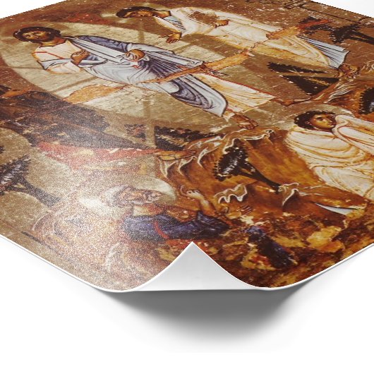 Wandel auf dem Sinai Fotodruck (Ecke)