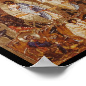 Wandel auf dem Sinai Poster (Ecke)