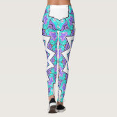 Wandeln Sie kontroverse Mandala um Leggings (Rückseite)