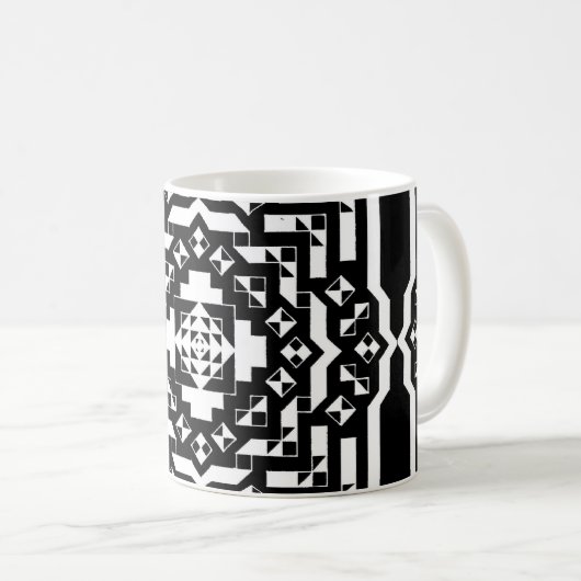 Wandeln Sie widergespiegelte Stückchen um Kaffeetasse (VorderseiteRechts)