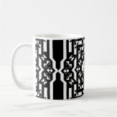 Wandeln Sie widergespiegelte Stückchen um Kaffeetasse (Links)