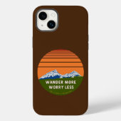 Wander besorgter iPhone Case (Rückseite)