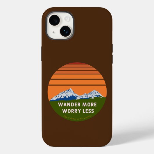 Wander besorgter iPhone Case (Rückseite)